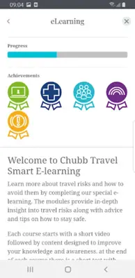 Chubb Travel Smart android App screenshot 0